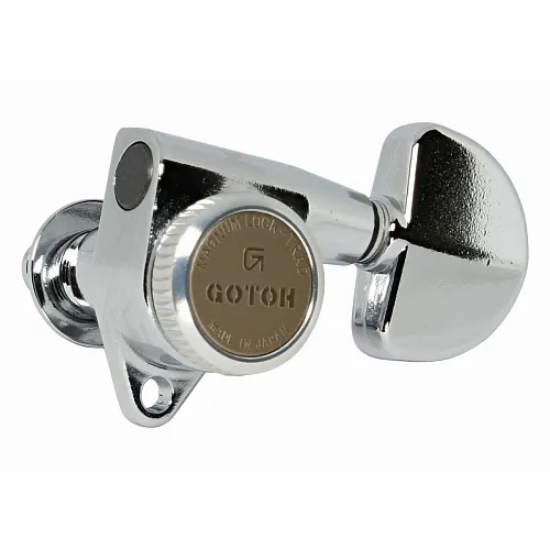 Gotoh SG301-MGT-20-C-L3+R3 Комплект колков для гитары 3+3, локовые, хром.