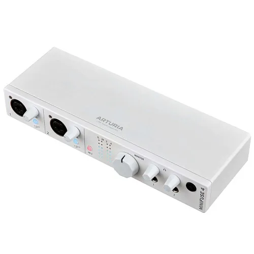 Arturia MiniFuse 4 White USB аудио интерфейс.