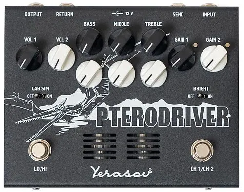 Yerasov PD-7 Pterodriver Предусилитель гитарный, ламповый.