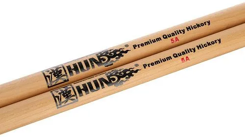 HUN 10101001009 Natural Series 5A Барабанные палочки, деревянный наконечник.
