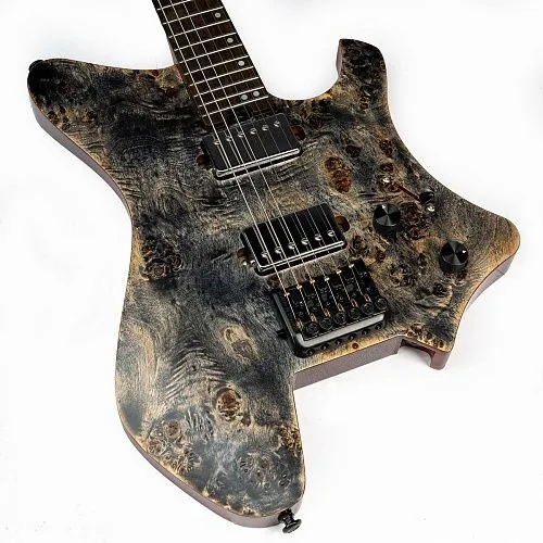 EART GW2 Black Электрогитара безголовая (headless).