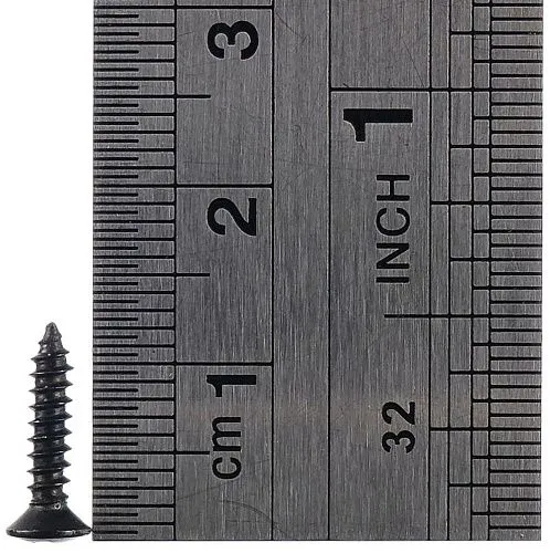 Paxphil WO2512-BK Саморез 2,5х12 мм, черный.