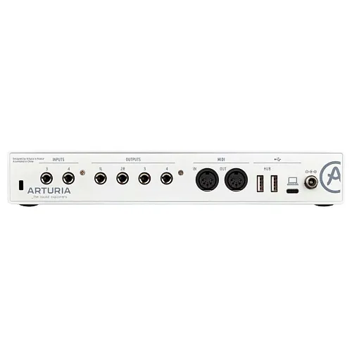 Arturia MiniFuse 4 White USB аудио интерфейс.